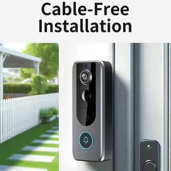 Juhtmevaba visuaalne nutikas uksekell WiFi nutika kodu alarm uksekella puldiga digitaalne kassisilmakaamera M20