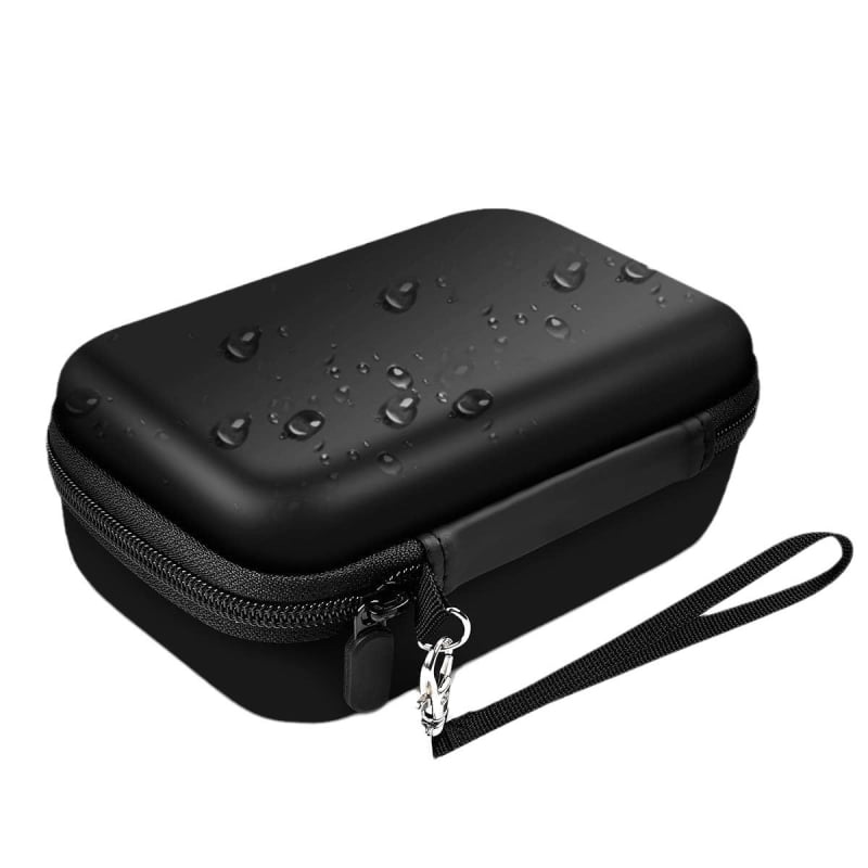 Kõva kestaga Eva kaasaskantav U-ketta kosmeetikakott, mis sobib Sandiski tahkismälupulga pakendikarbile Eva draiveri kott