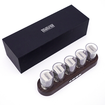 E-kaubanduse kuummüügis olev Amazon RGB Pseudo-Nixie torukell, töölaua loominguliste kaunistustega digitaalkell