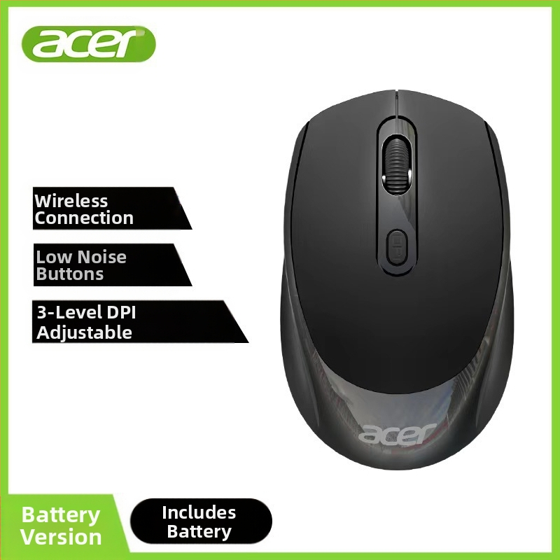 Sobib sülearvutile Acer Omw142 juhtmevaba hiir 2.4g lauaarvuti tahvelarvuti kõik-ühes kontori hulgimüügiks