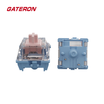 „GATERON Jiadalong“ dviejų takelių eterinis velenas, 60 g šrapnelio garsas, stiprus pastraipos pojūtis, mechaninis klaviatūros jungiklis