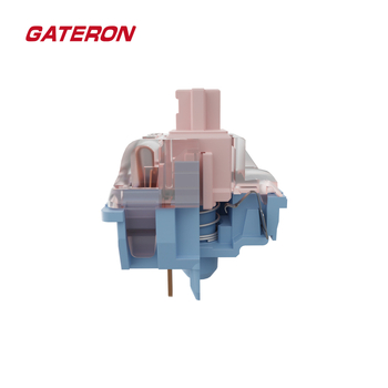 „GATERON Jiadalong“ dviejų takelių eterinis velenas, 60 g šrapnelio garsas, stiprus pastraipos pojūtis, mechaninis klaviatūros jungiklis