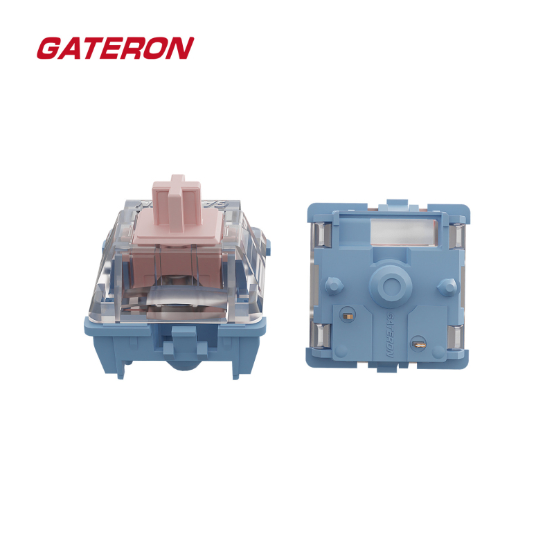 „GATERON Jiadalong“ dviejų takelių eterinis velenas, 60 g šrapnelio garsas, stiprus pastraipos pojūtis, mechaninis klaviatūros jungiklis