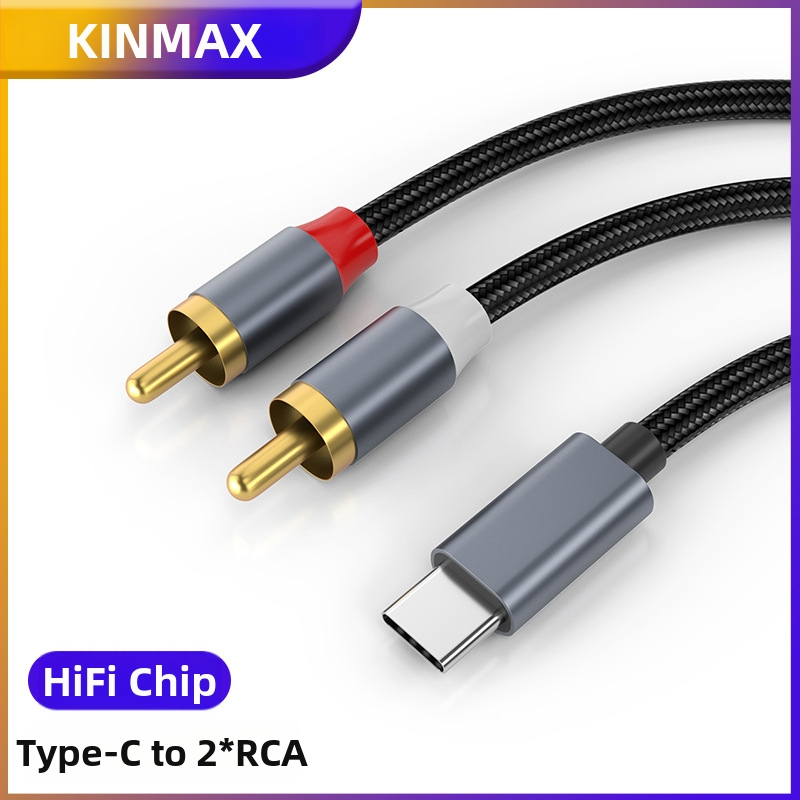 Pārrobežu Type-C uz RAC Lotus Line 1/2 AUX uz RAC iPad Huawei Samsung Google Plus