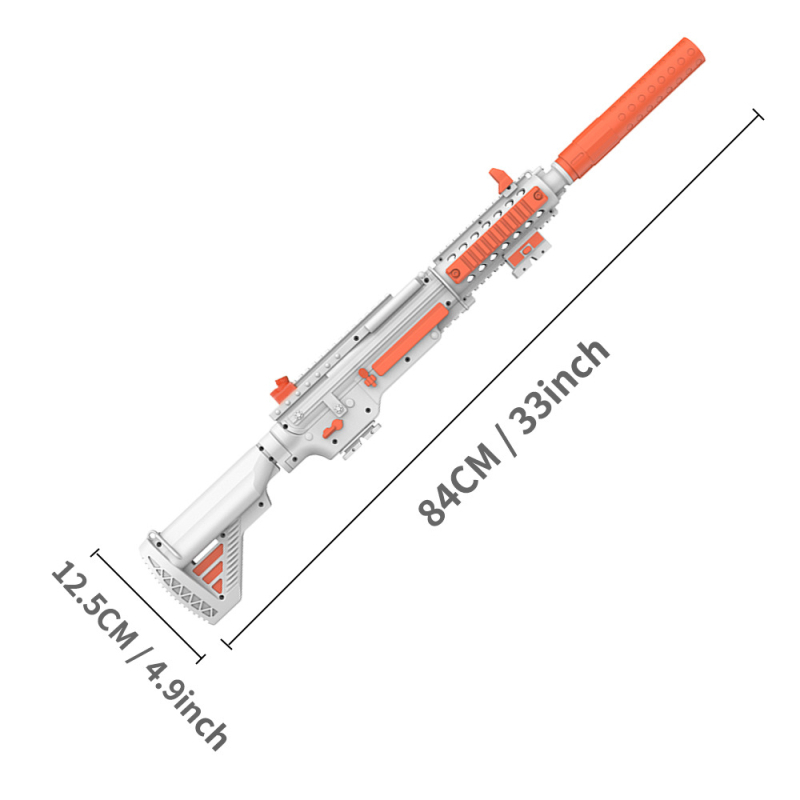 Ražotāji izmanto quest2/3 paaudzes balto oranžo pagarināto VR spēļu piederumu rokturi quest otrās un trešās paaudzes koplietošanai