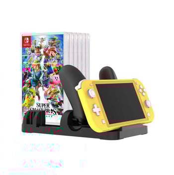 Държач за диск за дръжка на Switch Lite Host, стойка за зарядно устройство, основа за Switch Host