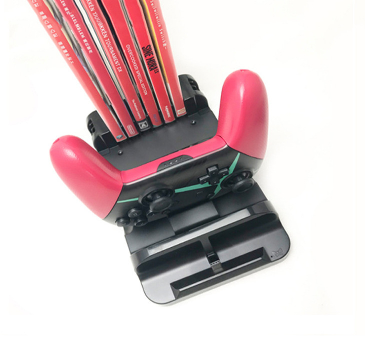 Switch Lite Host roktura uzlādes pamatnes diska turētājs Switch Host roktura lādētāja statīva pamatne