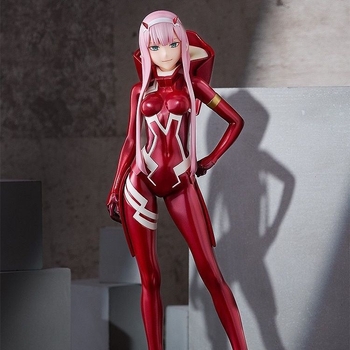 Νέα Στολή Οδήγησης Zero Two Franxx Team Popup02 Όμορφη Φιγούρα Κοριτσιού Βιβλιοθήκη Σασί Στολίδι Παιχνιδιού