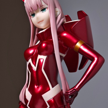 Νέα Στολή Οδήγησης Zero Two Franxx Team Popup02 Όμορφη Φιγούρα Κοριτσιού Βιβλιοθήκη Σασί Στολίδι Παιχνιδιού