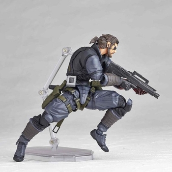 Metal gear Freedom Sons mozgatható kígyó nagybácsi ízület kézzel készített modelldíszek dobozban