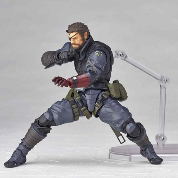 Metal gear Freedom Sons mozgatható kígyó nagybácsi ízület kézzel készített modelldíszek dobozban