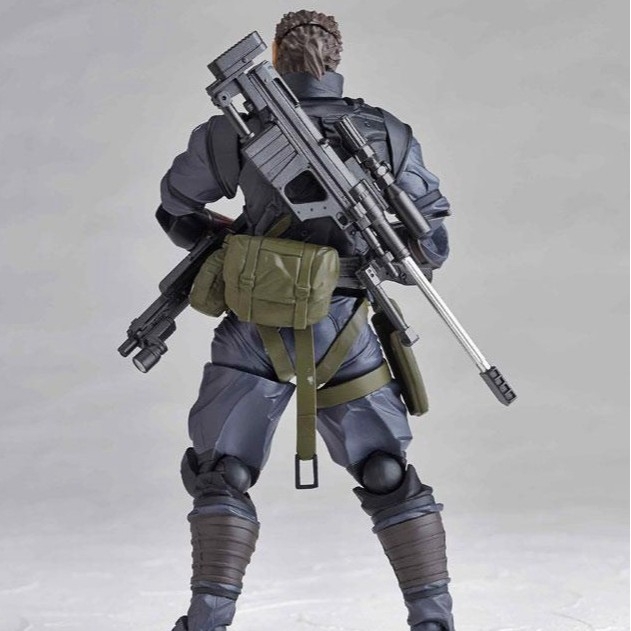 Metal gear Freedom Sons mozgatható kígyó nagybácsi ízület kézzel készített modelldíszek dobozban