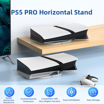 Hea hinna ja kvaliteedi suhtega PS5 Pro optilise draivi versioon, digitaalne versioon, horisontaalne hoiustamisriiul PS5 Pro mängukonsooli tasane alus