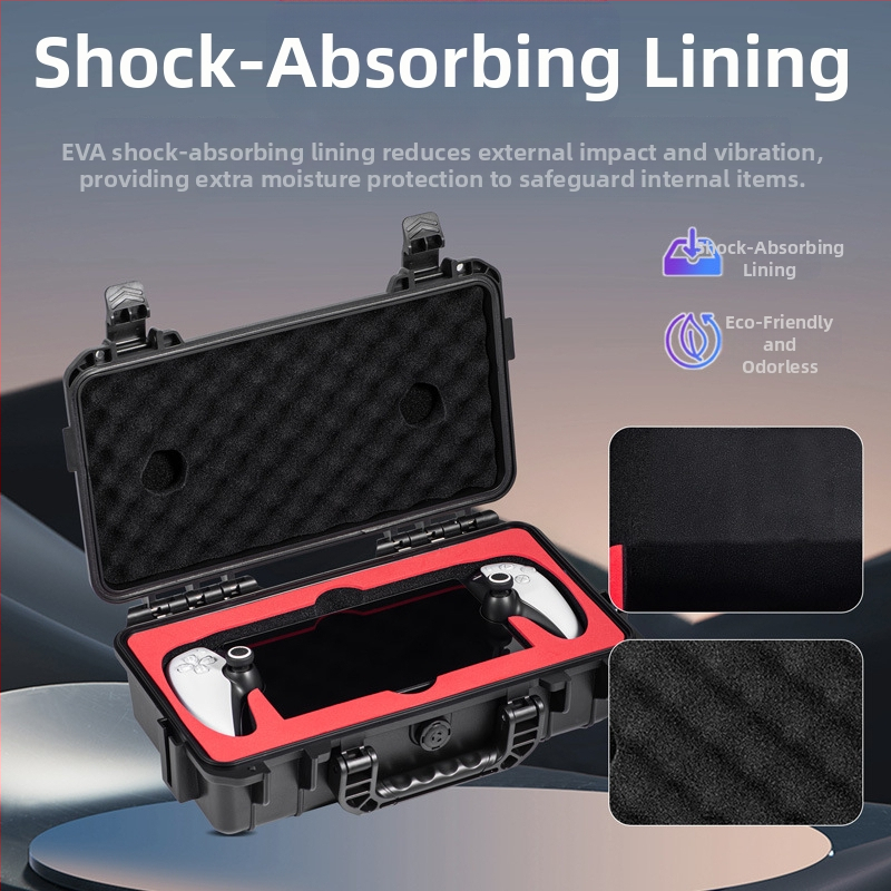 Startrcgames Кутия за съхранение Playstation Portal Bag Взривоустойчив, Влагоустойчив и Защитен от Мухъл Ръчен Водоустойчив Калъф