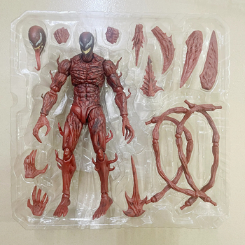Soul Limit SHF Marvel Movie Venom 2 Slaughter Joint mozgatható figura, kézzel készített modelldíszek