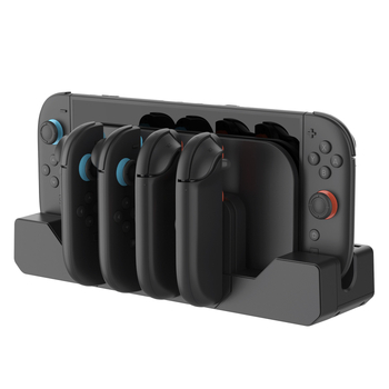Switch2 käepidemega laadimisalus Vasak- ja paremkäepidemega laadimistarvikud Switch2 Joycon Neli-ühes laadimine