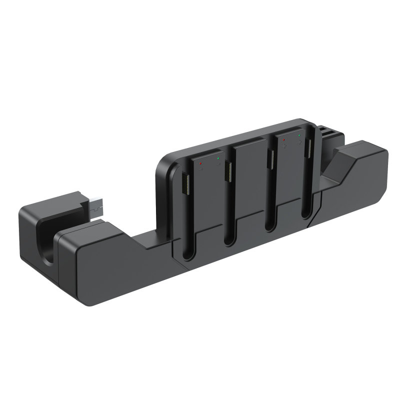 Switch2 käepidemega laadimisalus Vasak- ja paremkäepidemega laadimistarvikud Switch2 Joycon Neli-ühes laadimine