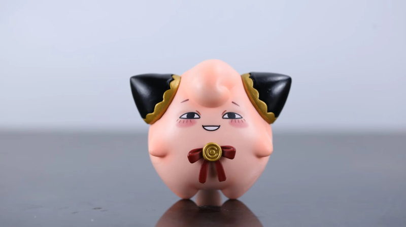 Spy X Family Pokémon Jigglypuff Cosplay Aniya asztali baba modell figura dobozos kézi figura