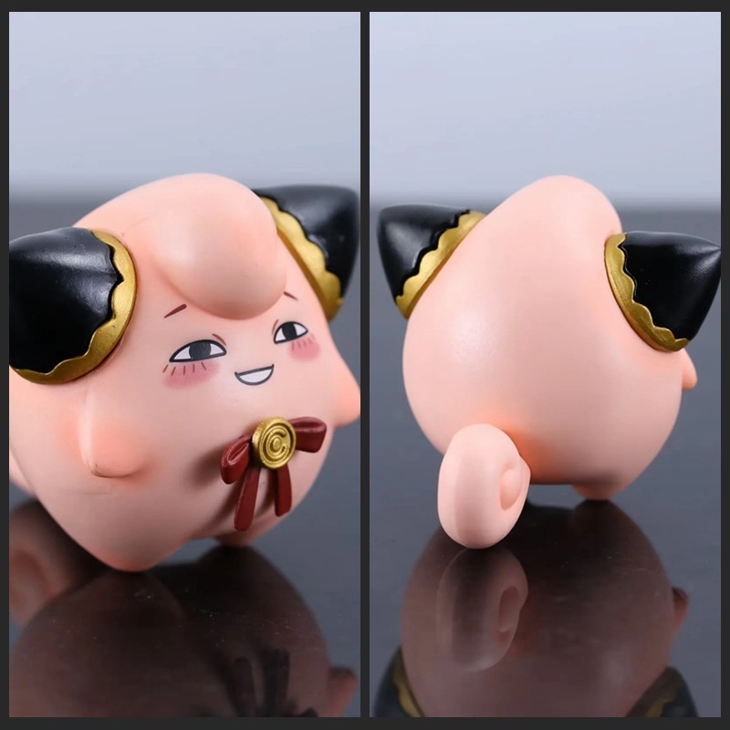 Spy X Family Pokémon Jigglypuff Cosplay Aniya Desktop Doll Model Figurine Boxed Hand Figure