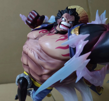 Άγαλμα Πειρατή GK Μάχης με Τετρατάχυτη Αναπήδηση Luffy σε Κουτί, Χειροποίητα Μοντέλα, Στολίδια