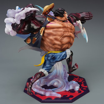 Άγαλμα Πειρατή GK Μάχης με Τετρατάχυτη Αναπήδηση Luffy σε Κουτί, Χειροποίητα Μοντέλα, Στολίδια