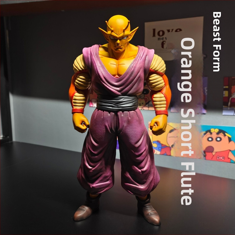 Anime GK Dragon Ball Szörnyeteg Forma Narancs Piccolo Bick Goku Gohan Vegeta Kézzel Készített Modell Díszek