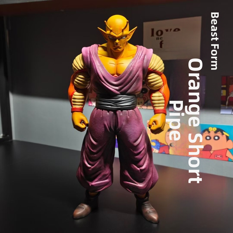 Anime GK Dragon Ball Szörnyeteg Forma Narancs Piccolo Bick Goku Gohan Vegeta Kézzel Készített Modell Díszek