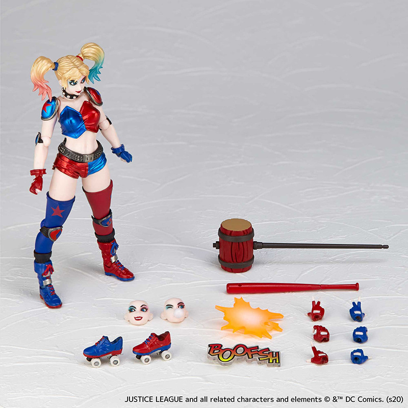Kaiyodo Amazing Yamaguchi Style No.015Ex Harley Quinn Action Figure Χονδρική