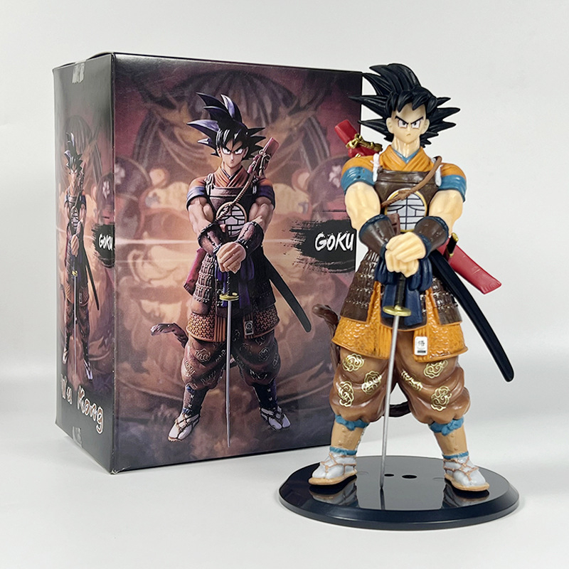 Δημοφιλή Dragon Ball Anime Μοντέρνα Μοντέλα Φιγούρες Όμορφος Σαμουράι Γκόκου Περιφερειακά Στολίδια Επιτραπέζιου Παιχνιδιού Χονδρική
