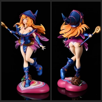 Yu-Gi-Oh Szörny Párbaj Fekete Mágus Lány 2.0 Gk Dísz Mágikus Párbaj Jelenet Dobozos Figura