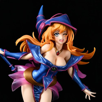 Yu-Gi-Oh Monster Duel Black Magician Girl 2.0 Gk Ornament Magic Duel Scene Boxed Figure
