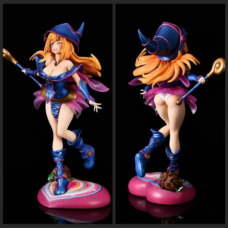 Yu-Gi-Oh Monster Duel Black Magician Girl 2.0 Gk Ornament Magic Duel Scene Boxed Figure
