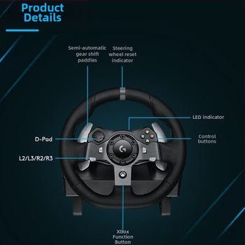 Logitech Logitech G920 παιχνίδι προσομοιωτής τιμονιού προσομοίωση αγώνων ανατροφοδότηση κινητήριας δύναμης xbox ιπτάμενο αυτοκίνητο