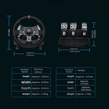 Logitech Logitech G920 παιχνίδι προσομοιωτής τιμονιού προσομοίωση αγώνων ανατροφοδότηση κινητήριας δύναμης xbox ιπτάμενο αυτοκίνητο