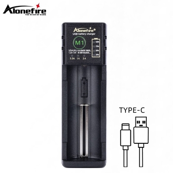 M1 type-c kiirlaadimisega liitiumaku Ni-mh nr 5 nr 7 18650 26650 universaalne nutikas laadija