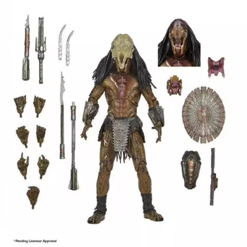 NECA Predator Wild Predator 7-tollised liikuvad käekaunistused