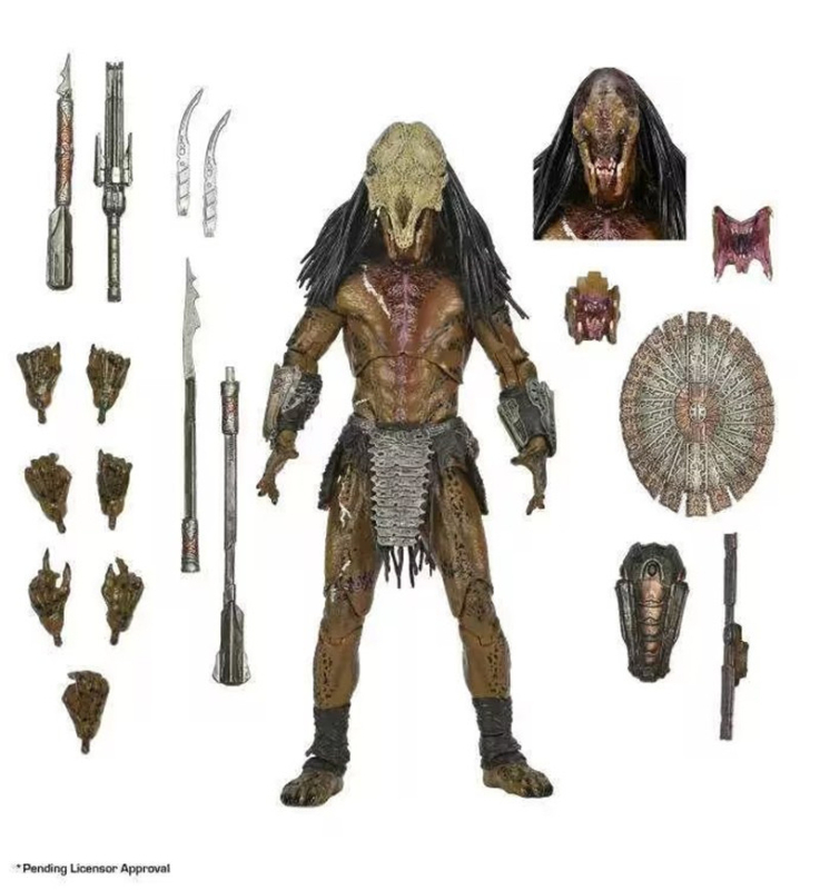 NECA Predator Wild Predator 7-tollised liikuvad käekaunistused