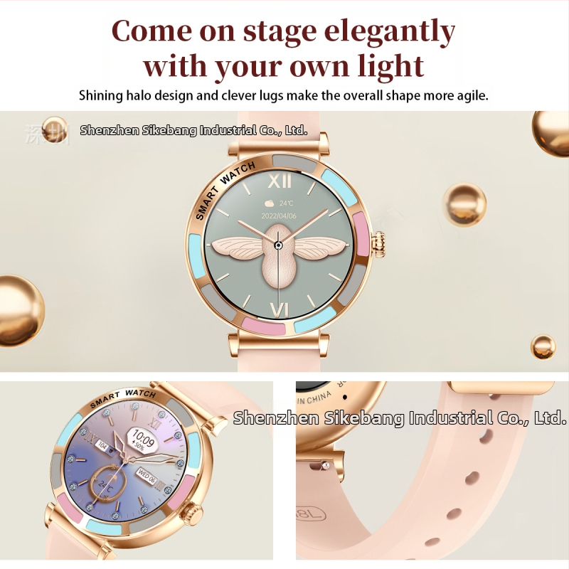 Cezhraničné inteligentné hodinky H20 pre ženy, doplnky pre zdravie, volanie, monitorovanie fyziologického cyklu žien, hodinky na nosenie