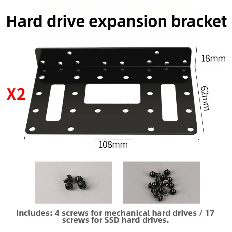 3,5-tollise kõvaketta laiendusklamber SATA/IDE universaalne põrutuskindel kukkumisvastane õõnes soojust hajutav metallklamber