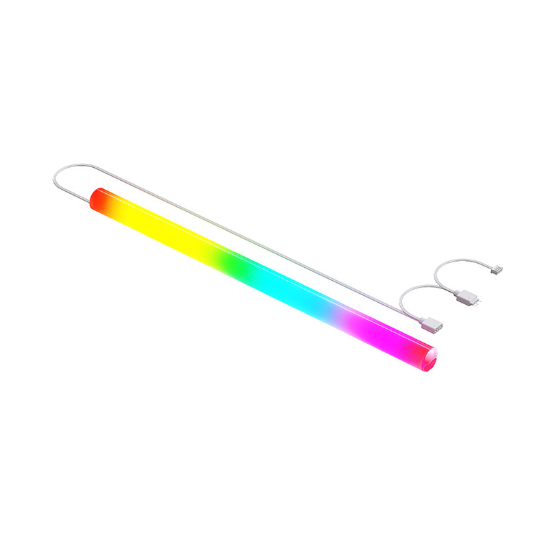 Nullkraadine protsessori veejahutustoru Argb jumaliku valguse sünkroniseerimine dekoratiivne perspektiivšassii sümfoonia veejahutus neoontoru