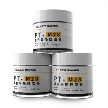 Nullkraadine perekonna PT-M28 soojuseraldus silikoonmääre 25g lauaarvuti sülearvuti graafikakaart GPU kiibi soojuseraldus silikoon