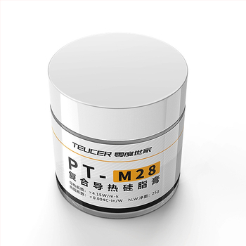 Nullkraadine perekonna PT-M28 soojuseraldus silikoonmääre 25g lauaarvuti sülearvuti graafikakaart GPU kiibi soojuseraldus silikoon