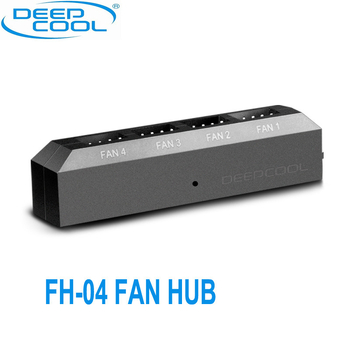 Kyushu FAN FH-04 FAN HUB 4PIN PWM 4 bitu FAN HUB var atbalstīt mātesplates sinhronizāciju