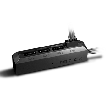 Kyushu FAN FH-04 FAN HUB 4PIN PWM 4 bitu FAN HUB var atbalstīt mātesplates sinhronizāciju