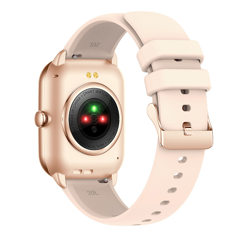 Új, nagyméretű képernyős női okosóra, pulzusmérő, vérnyomásmérő, okoskarkötő, Bluetooth hívás-hangsegéd, vízálló, határokon átnyúló