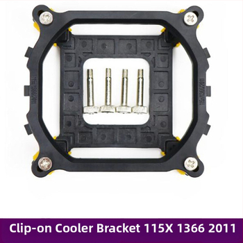 Arvuti ventilaatori radiaator 115x 1366 2011 radiaatori ventilaatori aluse kronstein AM4 pandlaga