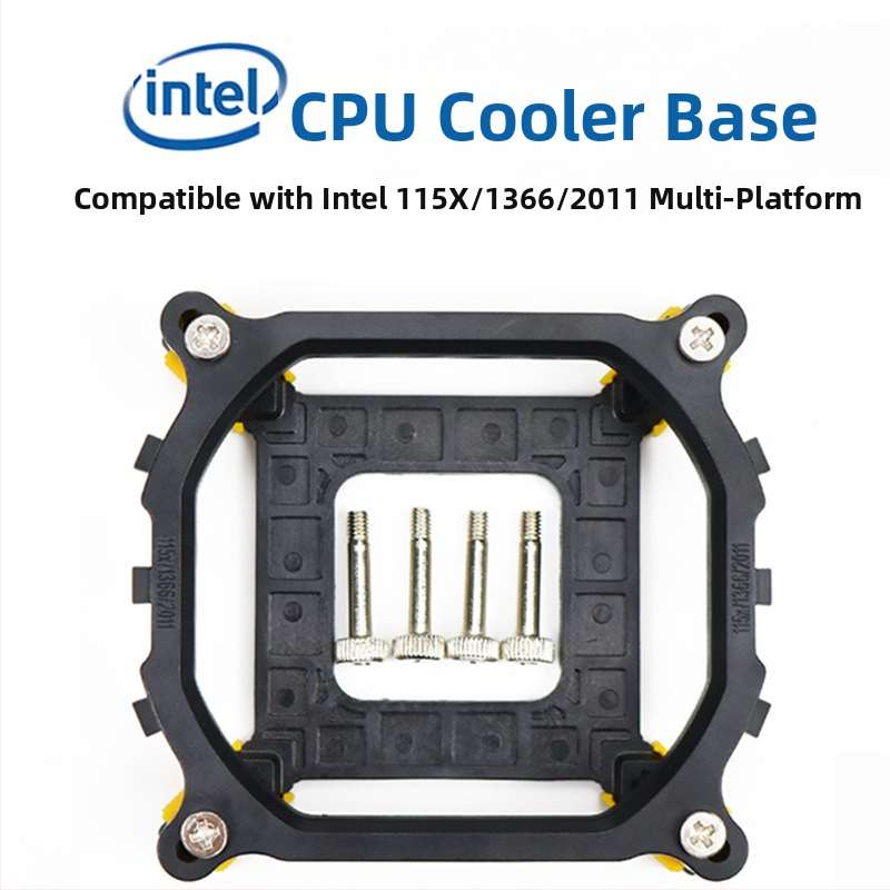 Вентилатор за компютър, радиатор 115x 1366 2011, скоба за основа на вентилатора на радиатора AM4, катарама
