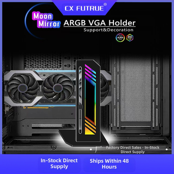 Piiriülene eelistatud kuupeegli vertikaalse graafikakaardi kronstein 5VARGB shuang sünkroonse arvutigraafikakaardi tugi