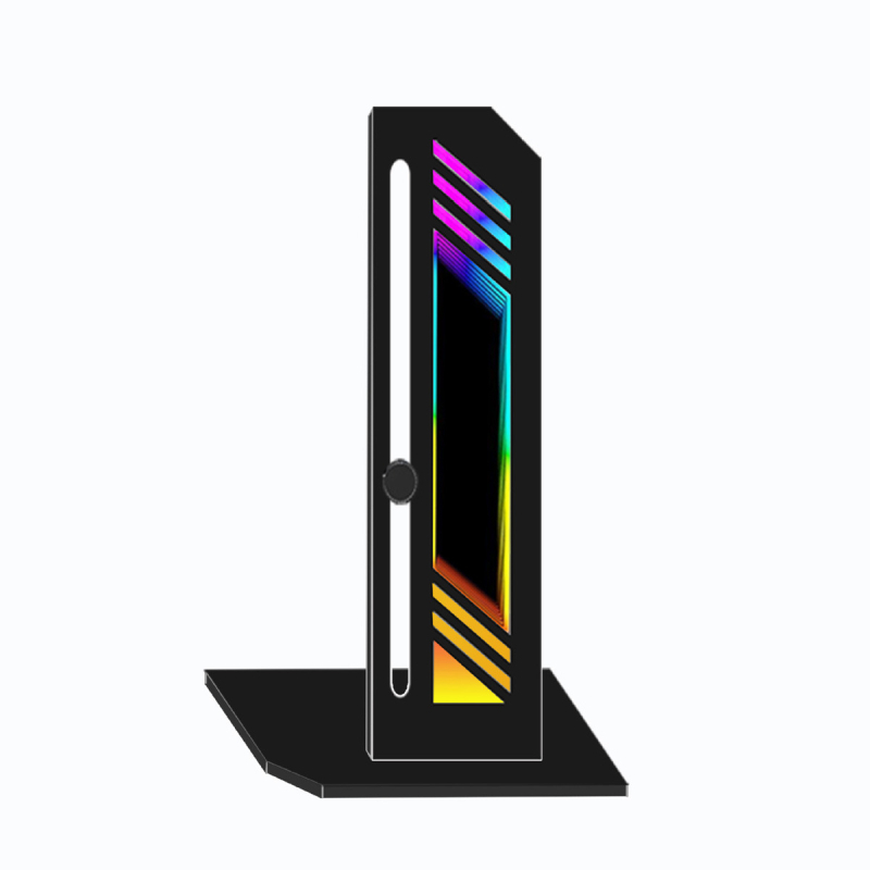 Piiriülene eelistatud kuupeegli vertikaalse graafikakaardi kronstein 5VARGB shuang sünkroonse arvutigraafikakaardi tugi