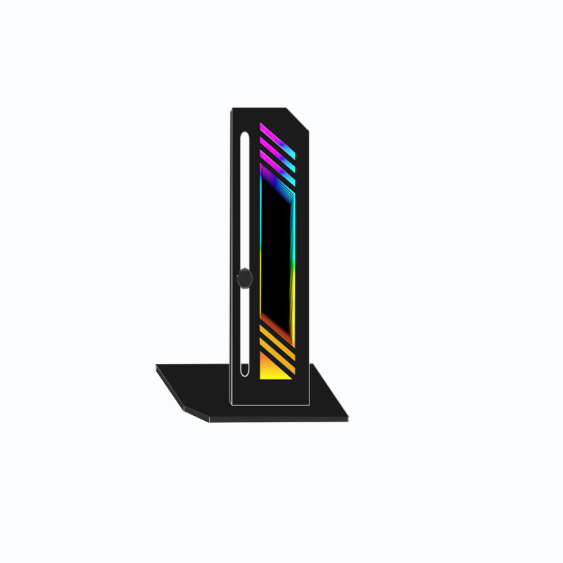 Piiriülene eelistatud kuupeegli vertikaalse graafikakaardi kronstein 5VARGB shuang sünkroonse arvutigraafikakaardi tugi